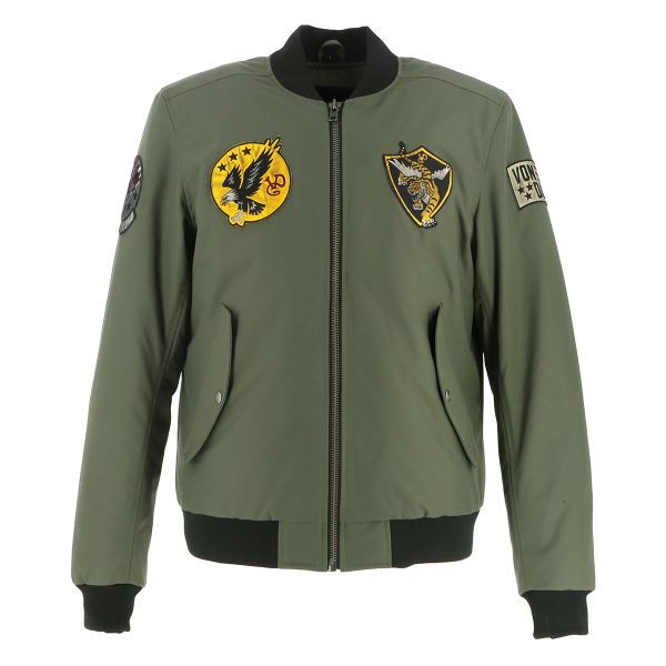 Giacche Moto Lunghe Von Dutch Fight Technique Kaki