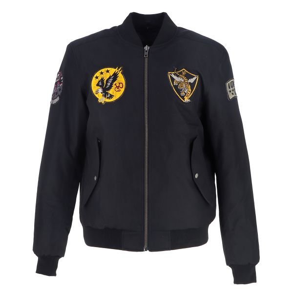 Giacche Moto Lunghe Von Dutch Fight Technique Black