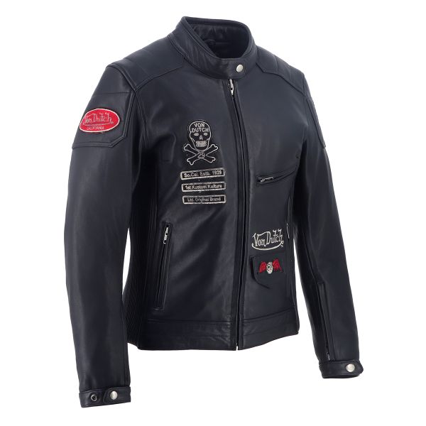 Von Dutch Pretty Leather Soft Black