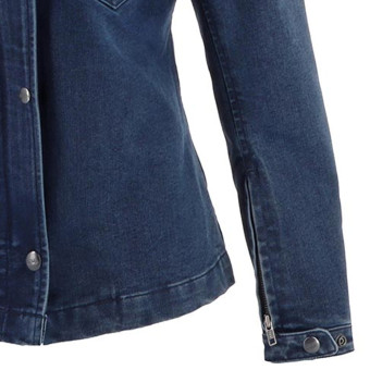Von Dutch Pussycat Cotton Denim Blu Sporco