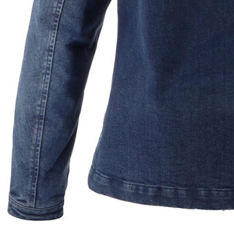Von Dutch Pussycat Cotton Denim Blu Sporco