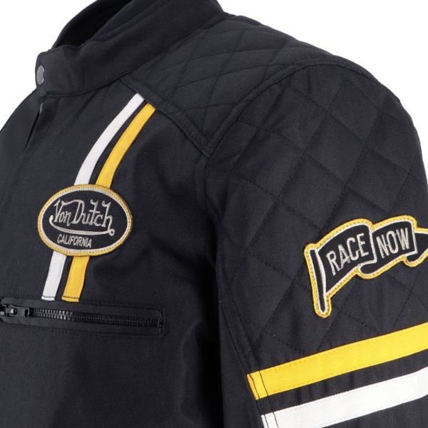 Von Dutch Race Now Nero Bianco Giallo