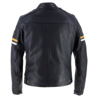 Von Dutch Race Now Leather Nero Bianco Giallo
