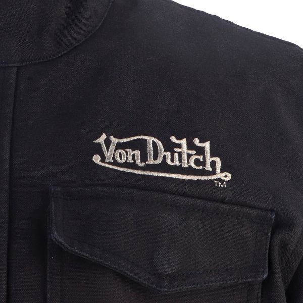 Von Dutch Warrior Canvas Black