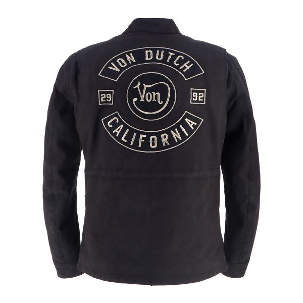 Von Dutch Warrior Canvas Black