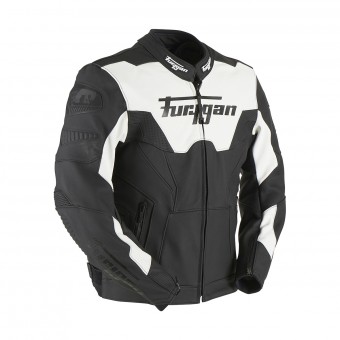 Furygan Bullring Nero Bianco + Fury Air Bag System