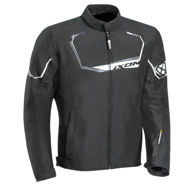 Giacche moto Ixon Challenge Black White Giacche moto Ixon Challenge Black White