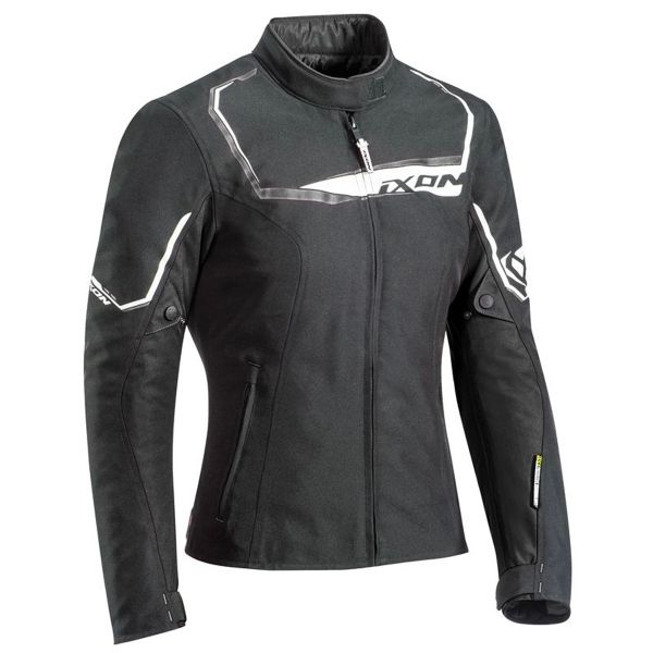 Giacche moto Ixon Challenge Lady Black White