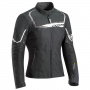 Giacche moto Ixon Challenge Lady Black White