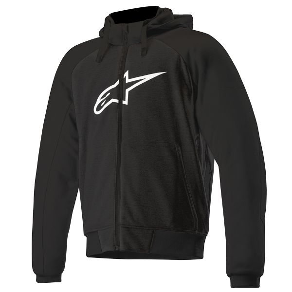 Giacche moto Alpinestars Chrome Sport Hoodie Black