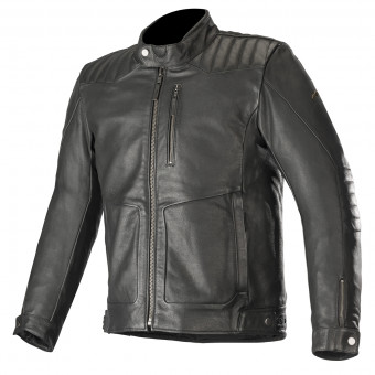 Giacche moto Alpinestars Crazy Eight Leather Black