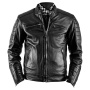 Giacche moto Helstons Cruiser Leather Rag Black