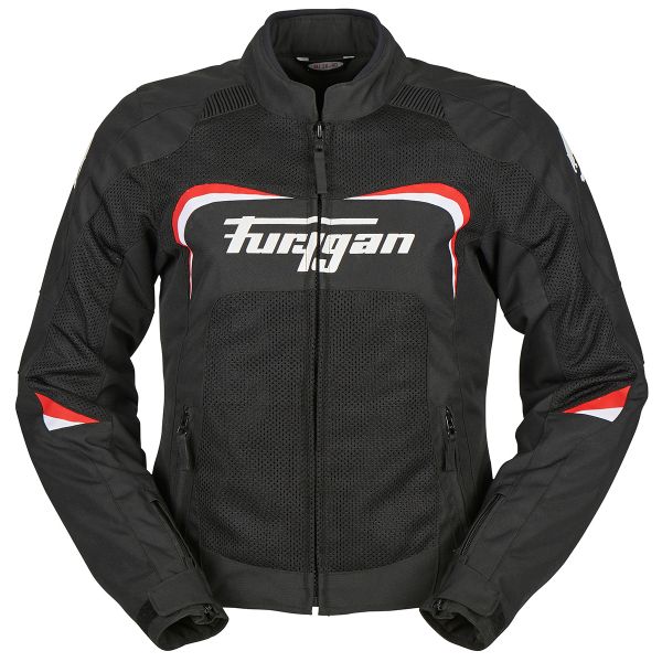 Giacche moto Furygan Cyane Vented Black White Red