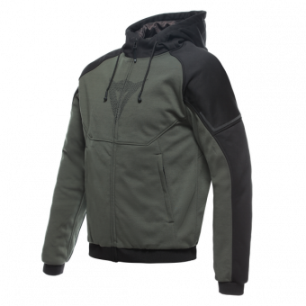 Giacche moto Dainese Daemon-X Safety Hoodie Green Black