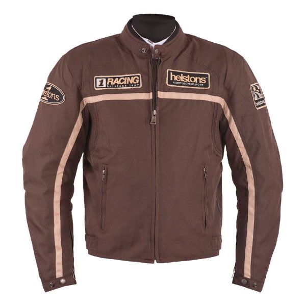 Giacche moto Helstons Daytona Brown Beige