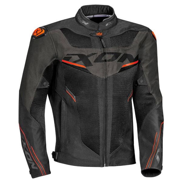 Giacche moto Ixon Draco Black Anthracite Orange Giacche moto Ixon Draco Black Anthracite Orange