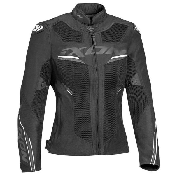 Giacche moto Ixon Draco Lady Black White