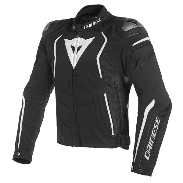 Giacche moto Dainese Dyno Tex Black White
