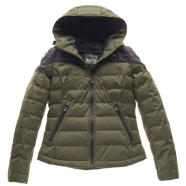 Giacche moto Blauer Easy Winter 2.0 Woman Kaki Blue