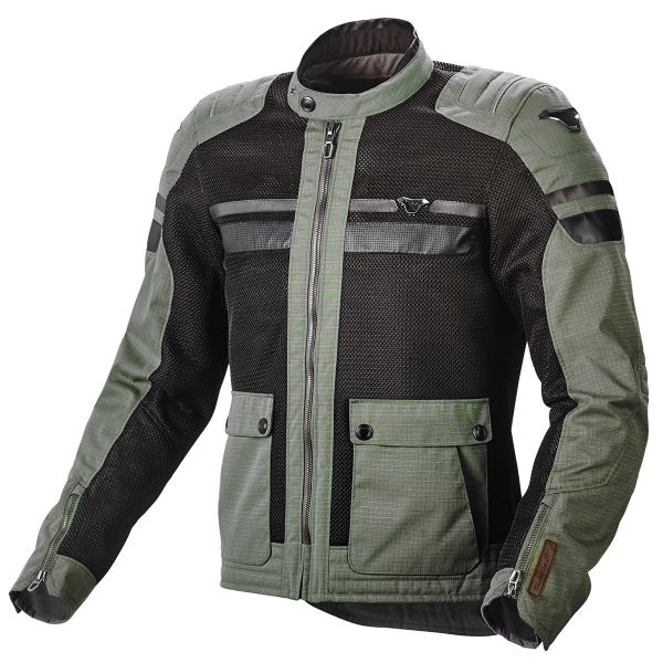 Giacche moto Macna Fluent Military Green Giacche moto Macna Fluent Military Green