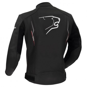 Bering Forcio Pelle Nero Bianco Rosso