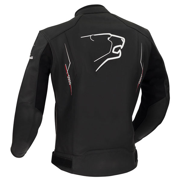 Bering Forcio Pelle Nero Bianco Rosso