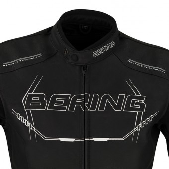 Bering Forcio Pelle Nero Bianco