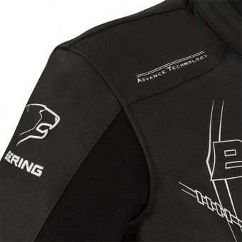 Bering Forcio Pelle Nero Bianco