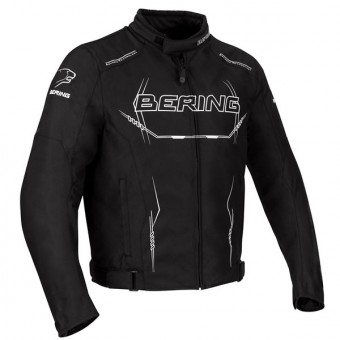 Giacche moto Bering Forcio Nero Bianco