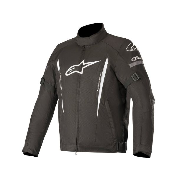 Giacche moto Alpinestars Gunner V2 Waterproof Nero Bianco