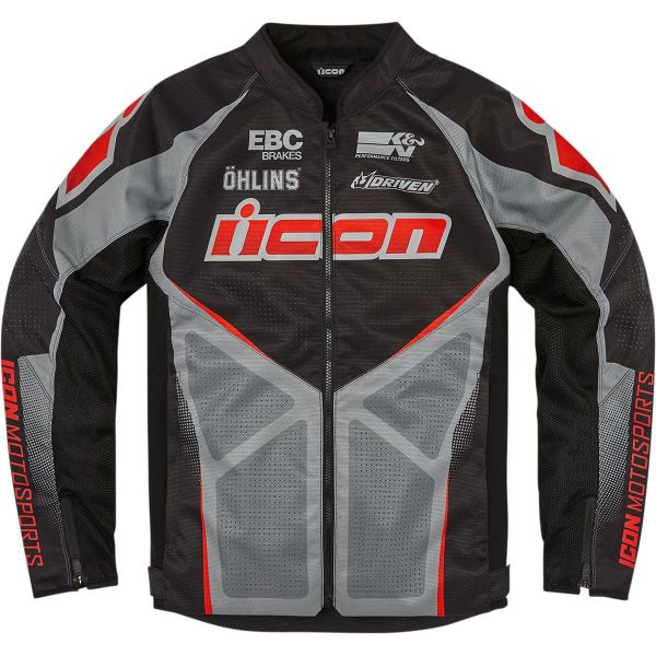 Giacche moto ICON Hooligan Ultrabolt Black