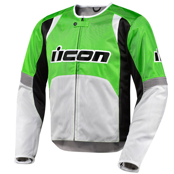 Giacche moto ICON Overlord Green