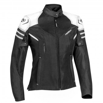Giacche moto Ixon Ilana Black White Grey