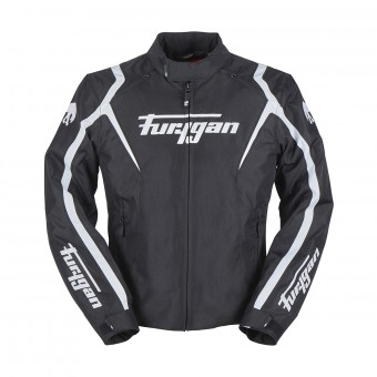Furygan Irus Nero Bianco + Fury Air Bag System