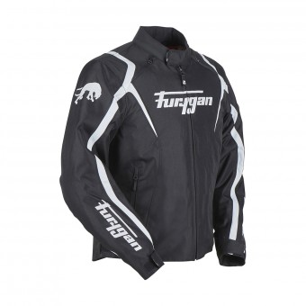 Furygan Irus Nero Bianco + Fury Air Bag System