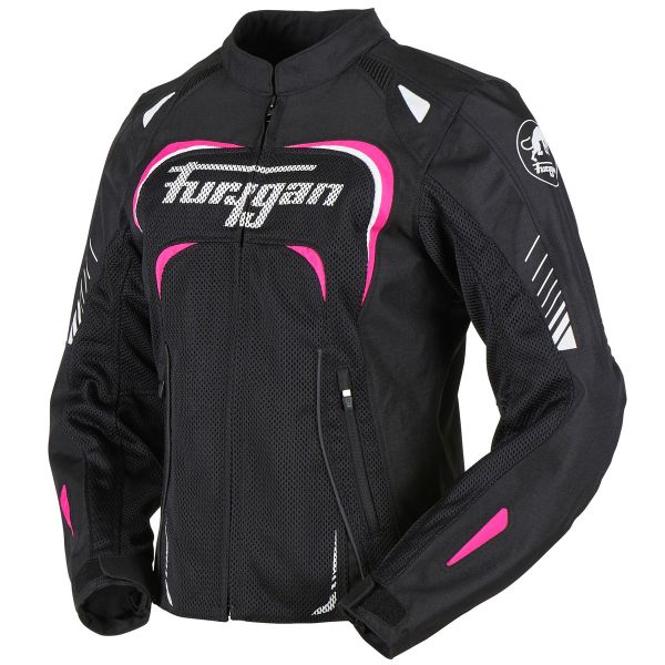 Furygan Kiara Vented Lady Black Pink