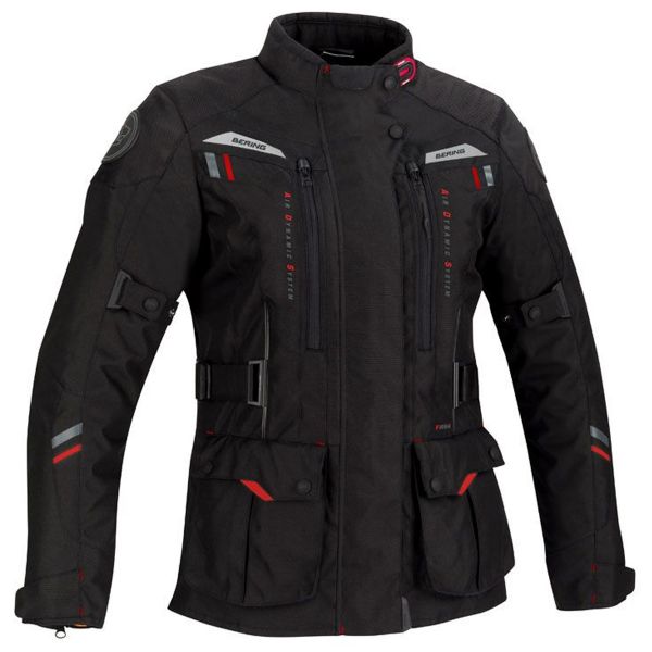 Giacche Moto Lunghe Bering Lady Darko Nero Giacche Moto Lunghe Bering Lady Darko Nero