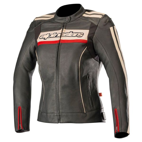 Giacche moto Alpinestars Stella Dyno V2 Nero Pietra Rosso