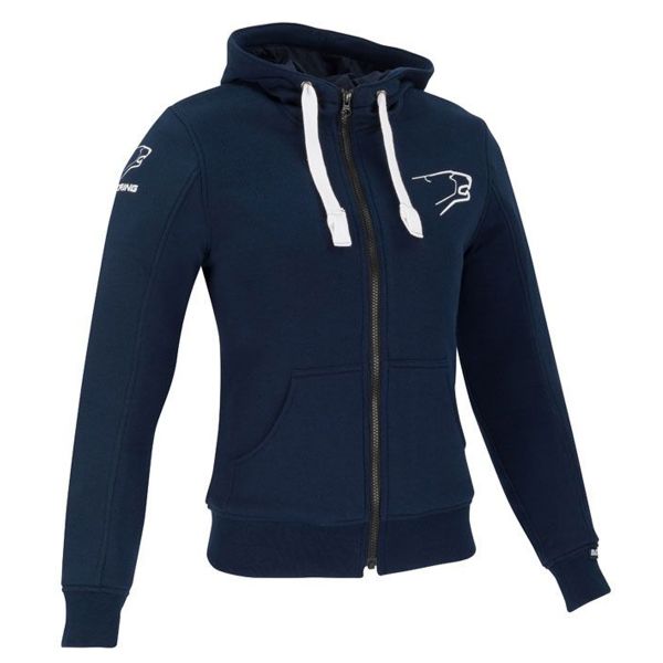 Giacche moto Bering Lady Hoodiz Blue