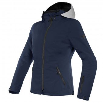 Giacche moto Dainese Mayfair Lady D-Dry Glacier Grey Black Iris