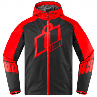 Giacche moto ICON Merc Crusader Red