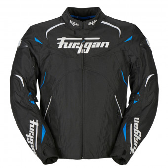 Giacche moto Furygan Narval Black White Blue