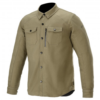 Giacche moto Alpinestars Newman Overshirt Military Green