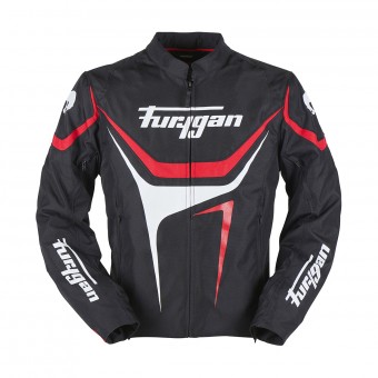 Giacche moto Furygan Oggy Nero Bianco Rosso