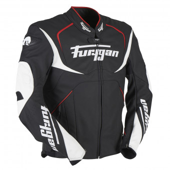 Giacche moto Furygan Ork Black White Red
