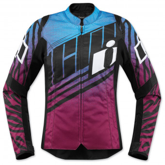 Giacche moto ICON Overlord SB2 Wildchild Women Violet