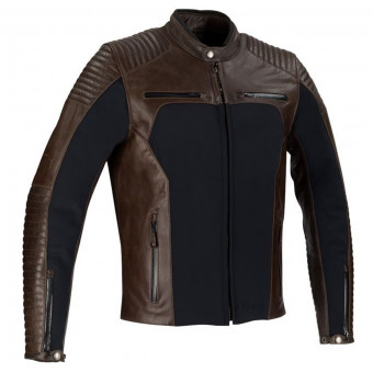 Giacche moto Bering Rex Marrone Nero
