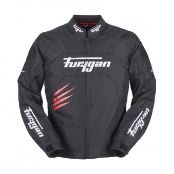 Giacche moto Furygan Rock Nero Rosso