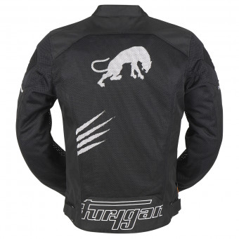 Furygan Rock Vented Black White