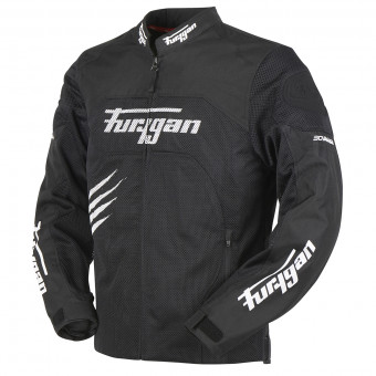 Furygan Rock Vented Black White